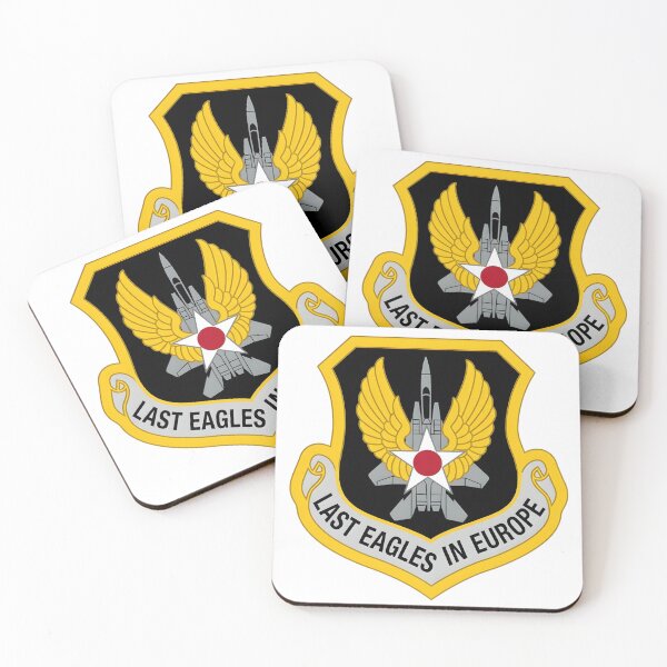 Item preview, F-15C Eagle "Last Eagles in Europe" Commemorative Shield Emblem designed and sold by CharlieDesings.