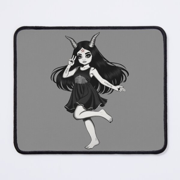 Item preview, Sophia: The Baphomet Doll - Solve et Coagula Baphomet Girl - Creepy Cute Esoteric Goth designed and sold by Ossidiana..