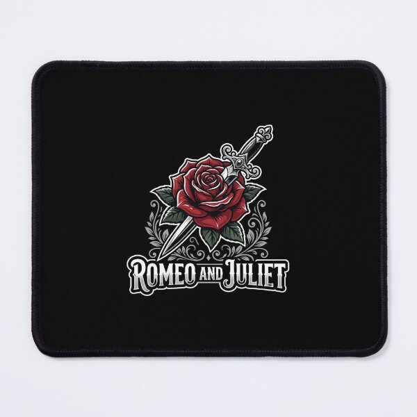 Item preview, Romeo and Juliet Rose and Dagger Romantic Design designed and sold by Fenay Designs.