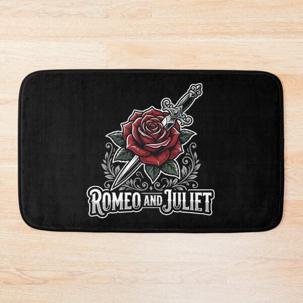 Item preview, Romeo and Juliet Rose and Dagger Romantic Design designed and sold by Fenay Designs.