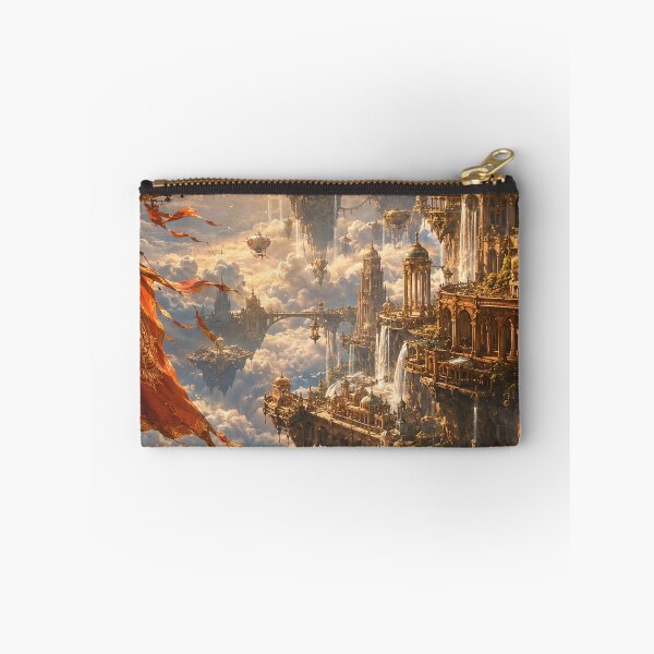 Item preview, Cloud Kingdom Traffic Was Terrible – Golden Fantasy City designed and sold by DrizzyV.