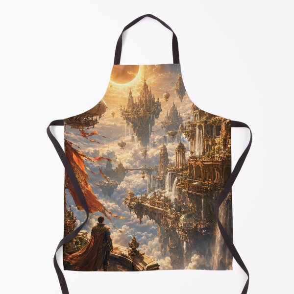 Item preview, Cloud Kingdom Traffic Was Terrible – Golden Fantasy City designed and sold by DrizzyV.