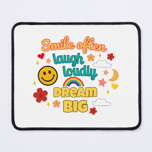 Item preview, Smile Often, Laugh Loudly, Dream Big designed and sold by DixieGirlStudio.