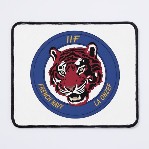 Item preview, Flottille 11F "La Onzef" French Navy Tiger Emblem designed and sold by CharlieDesings.