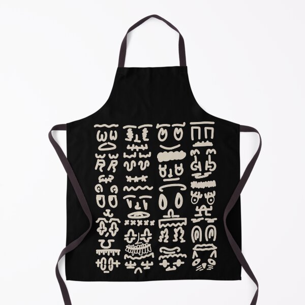 Item preview, Abstract Face Doodle Pattern – Minimal Urban Line Art designed and sold by felipemaldonadoart.