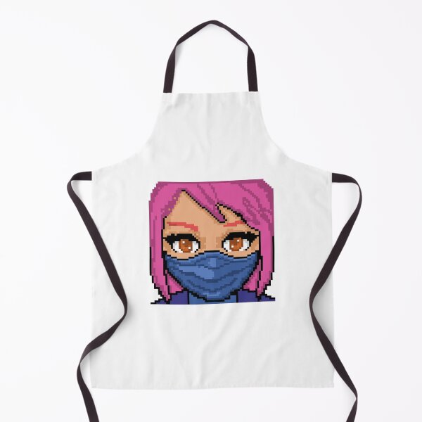 Item preview, Cute Pixel Art Anime Ninja Girl designed and sold by RetroRlx.