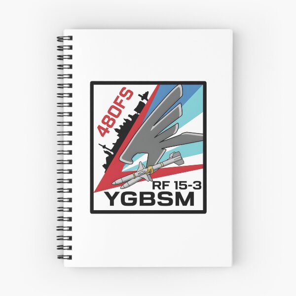 Item preview, 480th Fighter Squadron "YGBSM" Red Flag 15-3 Emblem designed and sold by CharlieDesings.