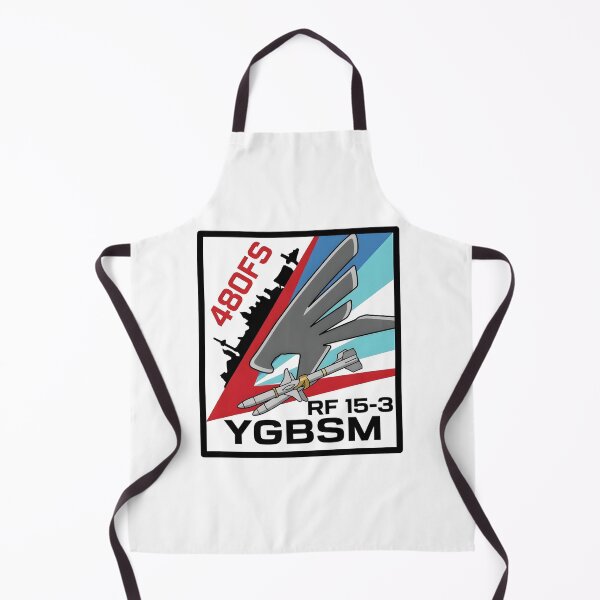 Item preview, 480th Fighter Squadron "YGBSM" Red Flag 15-3 Emblem designed and sold by CharlieDesings.