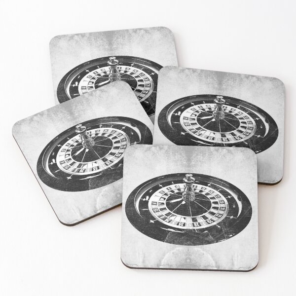 Item preview, Vintage Roulette Wheel Dark Gambling Casino Art designed and sold by Ghoul Enterprises.