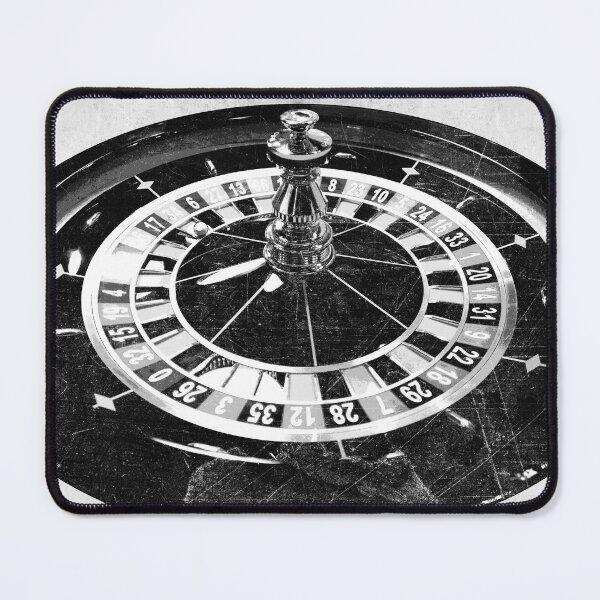 Item preview, Vintage Roulette Wheel Dark Gambling Casino Art designed and sold by Ghoul Enterprises.