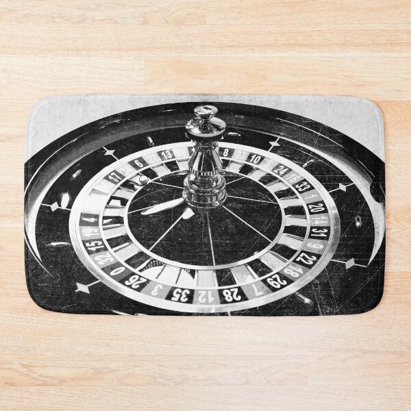 Item preview, Vintage Roulette Wheel Dark Gambling Casino Art designed and sold by Ghoul Enterprises.