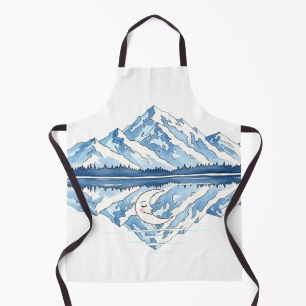 Item preview, Moonlit Reflection – Dreamscape Mountain Design designed and sold by Cristhian Almanza.