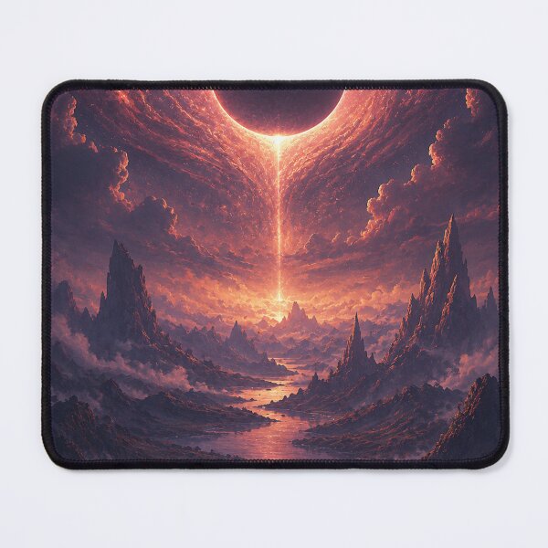 Item preview, Eclipse Delivery Service – Cosmic Fantasy Landscape designed and sold by DrizzyV.