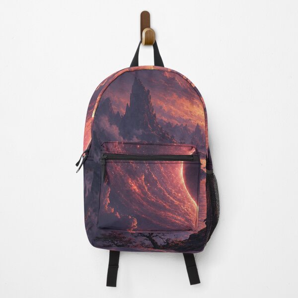 Item preview, Eclipse Delivery Service – Cosmic Fantasy Landscape designed and sold by DrizzyV.