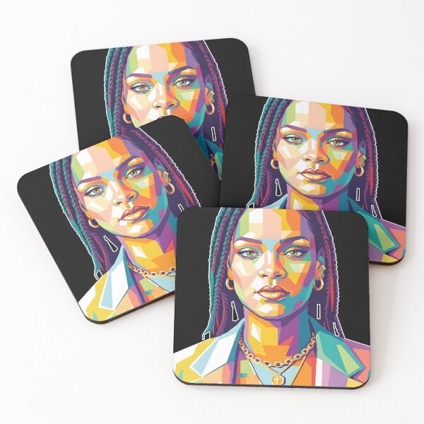 Item preview, Rihanna Wpap Pop Art designed and sold by fiverofthebox.