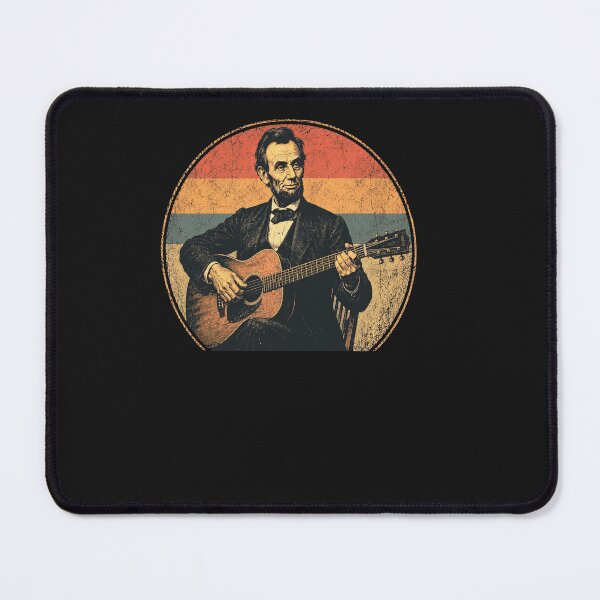 Item preview, Abraham Lincoln Playing Guitar Abe designed and sold by erozzz.