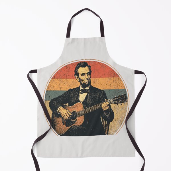 Item preview, Abraham Lincoln Playing Guitar Abe designed and sold by erozzz.