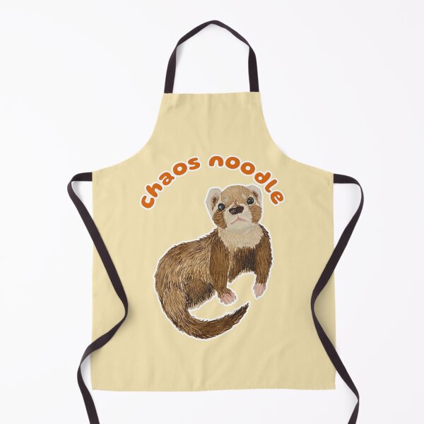 Item preview, Chaos Noodle Bramble the Ferret designed and sold by Blackberries & Moss.