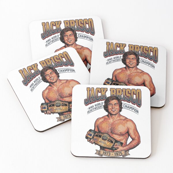 Item preview, Jack Brisco Vintage NWA World Heavyweight Champion Tribute Pop Art Graphic designed and sold by The Irish Whip.