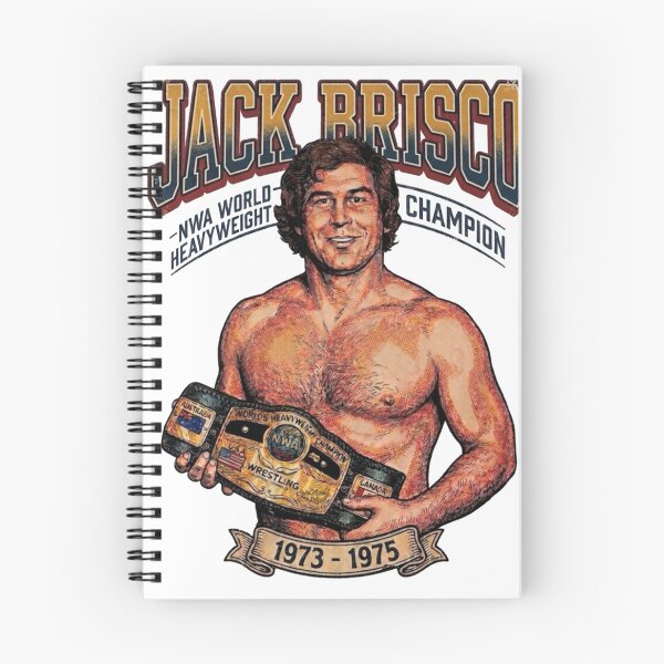 Item preview, Jack Brisco Vintage NWA World Heavyweight Champion Tribute Pop Art Graphic designed and sold by The Irish Whip.