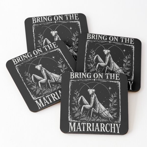 Item preview, Bring On The Matriarchy Praying Mantis Feminist designed and sold by Kladhadredo.