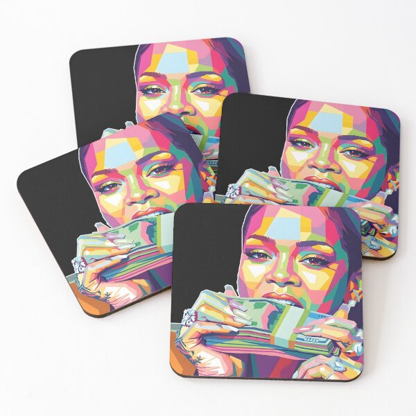 Item preview, Rihanna Wpap Pop Art designed and sold by fiverofthebox.