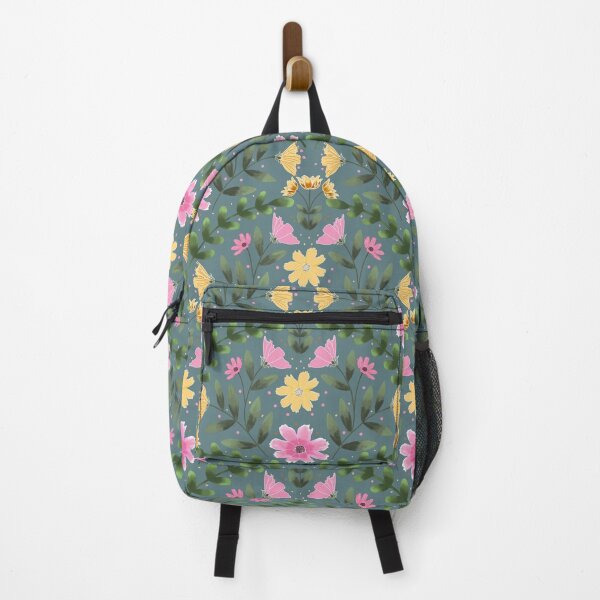 Item preview, Teal and Pink Floral designed and sold by Sheila McDowell Design.
