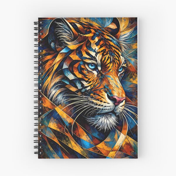 Item preview, Vibrant Tiger Portrait designed and sold by cuprum.