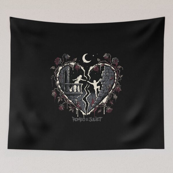 Item preview, Romeo and Juliet Moonlit Broken Heart Balcony Scene designed and sold by Fenay Designs.