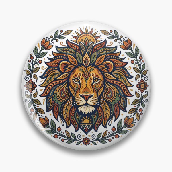 Item preview, Lion head with calm and royal expression designed and sold by Marcu Ioachim.
