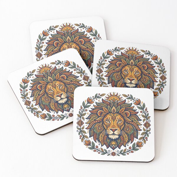 Item preview, Lion head with calm and royal expression designed and sold by Marcu Ioachim.