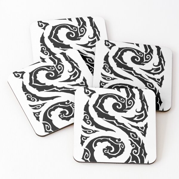 Item preview, Spiral Sigil Panel – Gothic Organic Abstract designed and sold by JFOdesign.