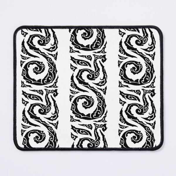 Item preview, Spiral Sigil Panel – Gothic Organic Abstract designed and sold by JFOdesign.