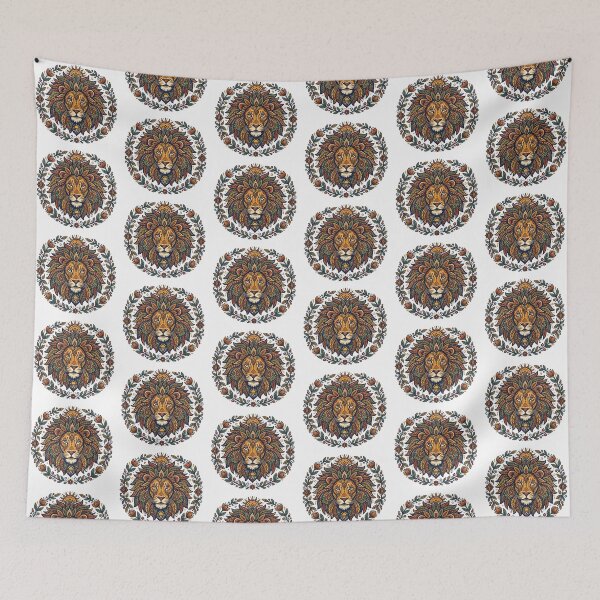 Item preview, Lion head with calm and royal expression designed and sold by Marcu Ioachim.