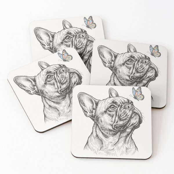 Item preview, French Bulldog Butterfly designed and sold by Beanster-nl.