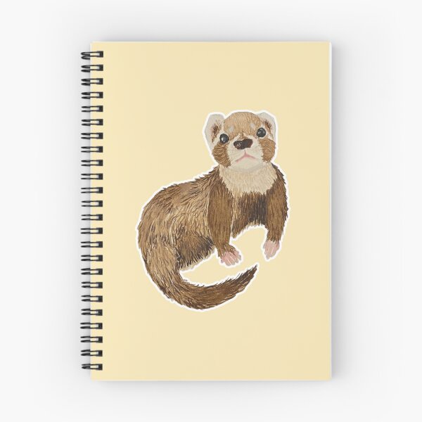Item preview, Bramble the Ferret designed and sold by Blackberries & Moss.