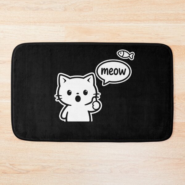 Item preview, Cute Surprised Kitty Cat Meow Cartoon designed and sold by M.Store.