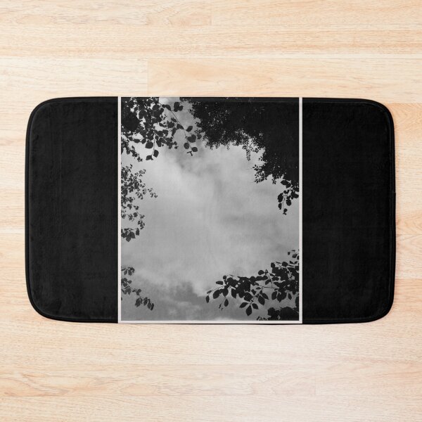 Item preview, monochromatic shot of trees framing clouds in glasgow, scotland (may 2026) designed and sold by photosbykel.