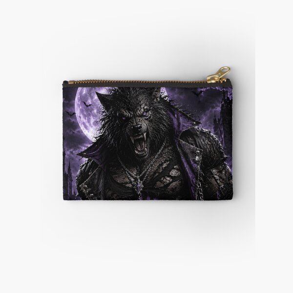 Item preview, Ripped Werewolf Shirt – Gothic Purple Moon Alpha Beast Design designed and sold by The Confluence.