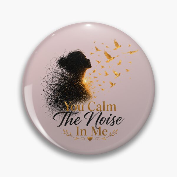 Item preview, You Calm The Noise In Me Emotional Healing Love Design designed and sold by JagrDesigns.