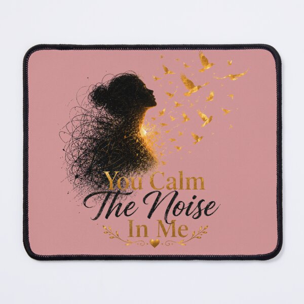 Item preview, You Calm The Noise In Me Emotional Healing Love Design designed and sold by JagrDesigns.