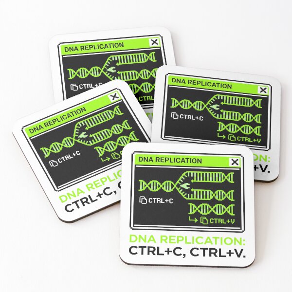 Item preview, Funny DNA Replication Copy Paste Science Joke designed and sold by DuckOddity.
