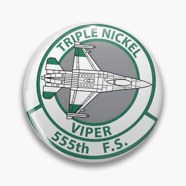 Item preview, 555th Fighter Squadron "Triple Nickel" Viper Emblem designed and sold by CharlieDesings.