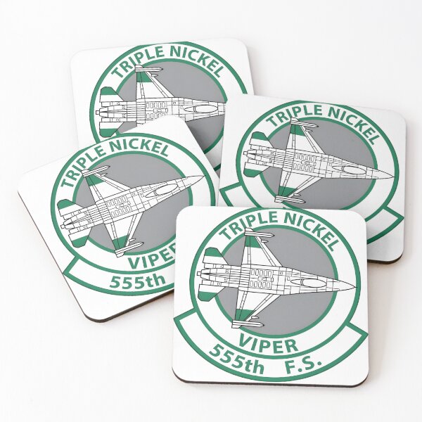 Item preview, 555th Fighter Squadron "Triple Nickel" Viper Emblem designed and sold by CharlieDesings.