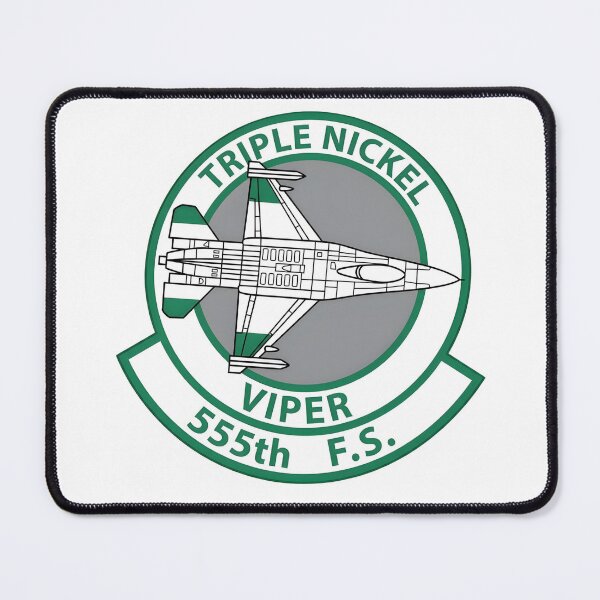Item preview, 555th Fighter Squadron "Triple Nickel" Viper Emblem designed and sold by CharlieDesings.