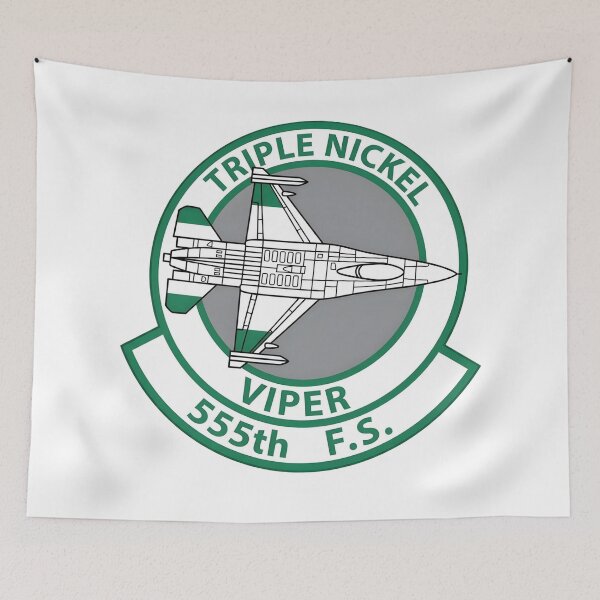 Item preview, 555th Fighter Squadron "Triple Nickel" Viper Emblem designed and sold by CharlieDesings.