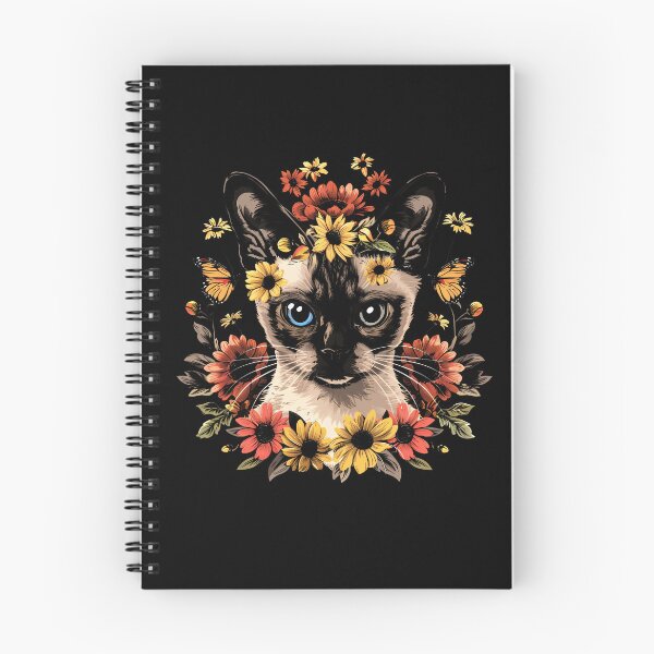 Item preview, Funny Burmese Cat Floral Colorful Boys Girls Kids designed and sold by rafaeltto.
