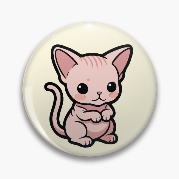 Item preview,  Tiny Sphynx - Cat Obsessed Sticker - Tee designed and sold by RedStreamStudio.