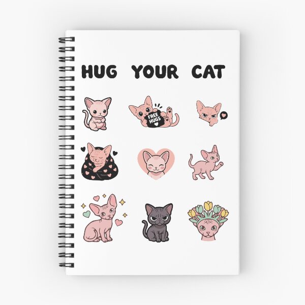 Item preview,  Tiny Sphynx - Cat Obsessed Sticker - Tee designed and sold by RedStreamStudio.