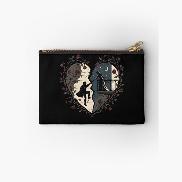 Item preview, Romeo and Juliet Cracked Heart Balcony Lovers Design designed and sold by Fenay Designs.